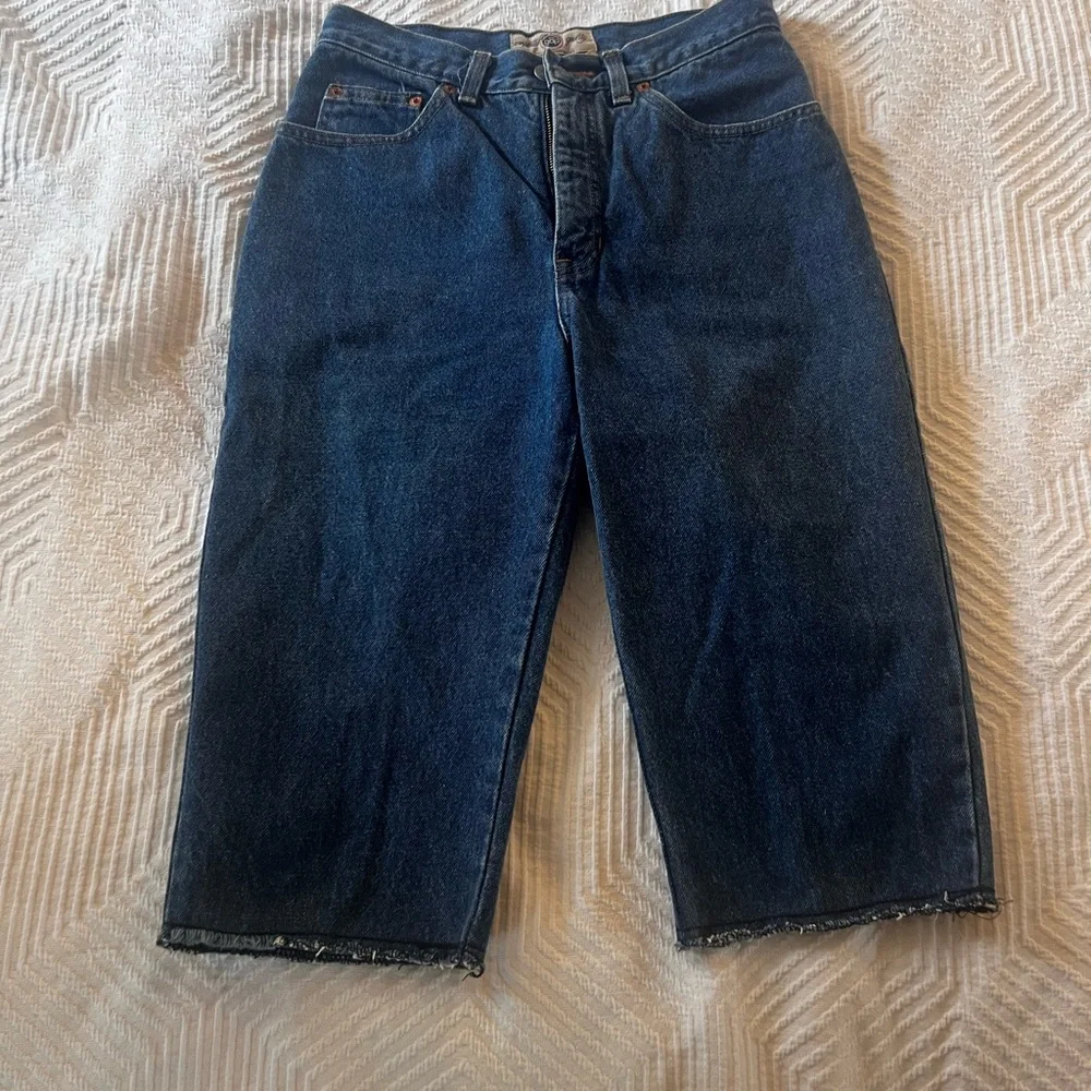 The Gap Work Force Women's Cutoff  Capri‎ Jeans Vintage, Size 7/8, Blue